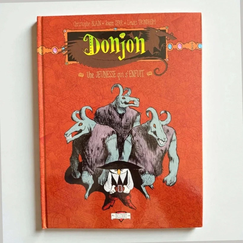 Donjon Une jeunesse qui s’enfuit - Blain Sfar Trondheim - Éd. Delcourt 2003